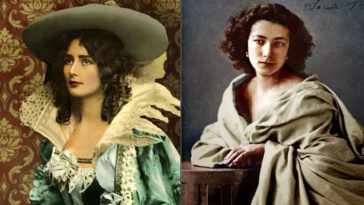 colorized portraits mid-19th century