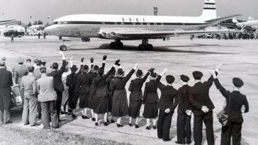 Heathrow airport 1950s