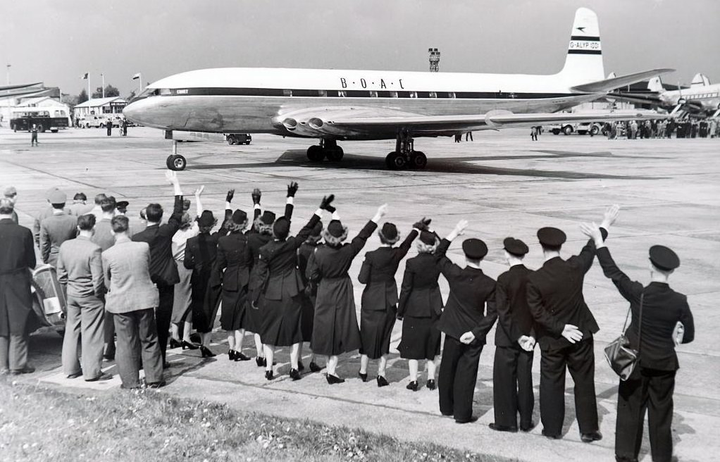 Heathrow airport 1950s