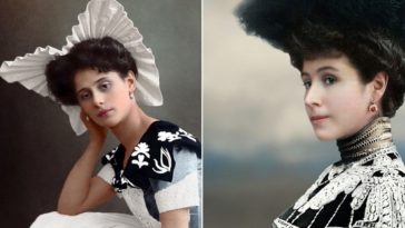 Stunning Colorized Photos of Russian Beauties from the Early 20th Century by Ola Shrinina