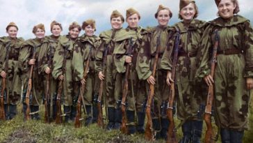 Soviet Women Snipers WWII