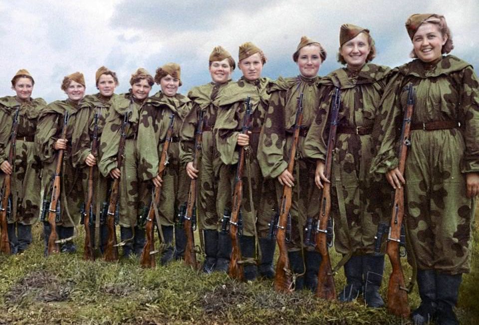 Soviet Women Snipers WWII