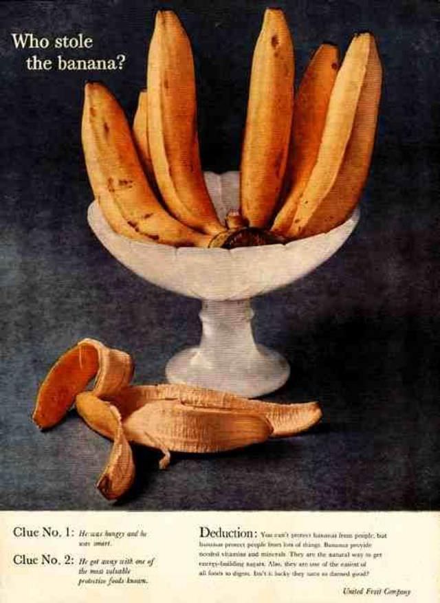Hey Mom! Don't forgot the banana