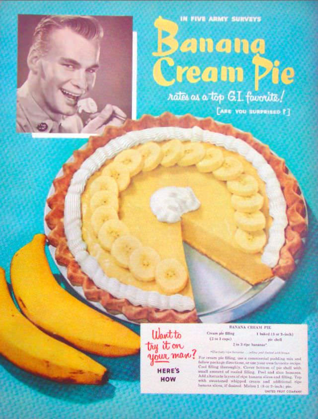 Banana Cream Pie.