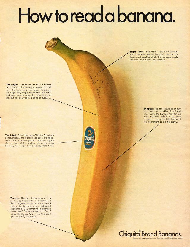 Banana reading guide