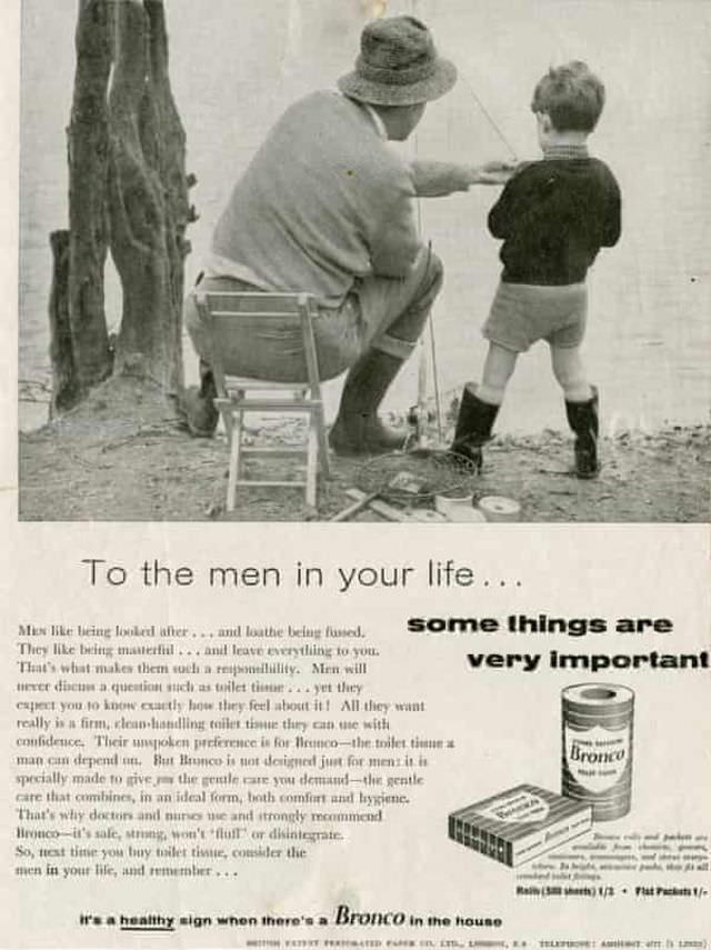 Toilet paper require to grown menhood in boys.