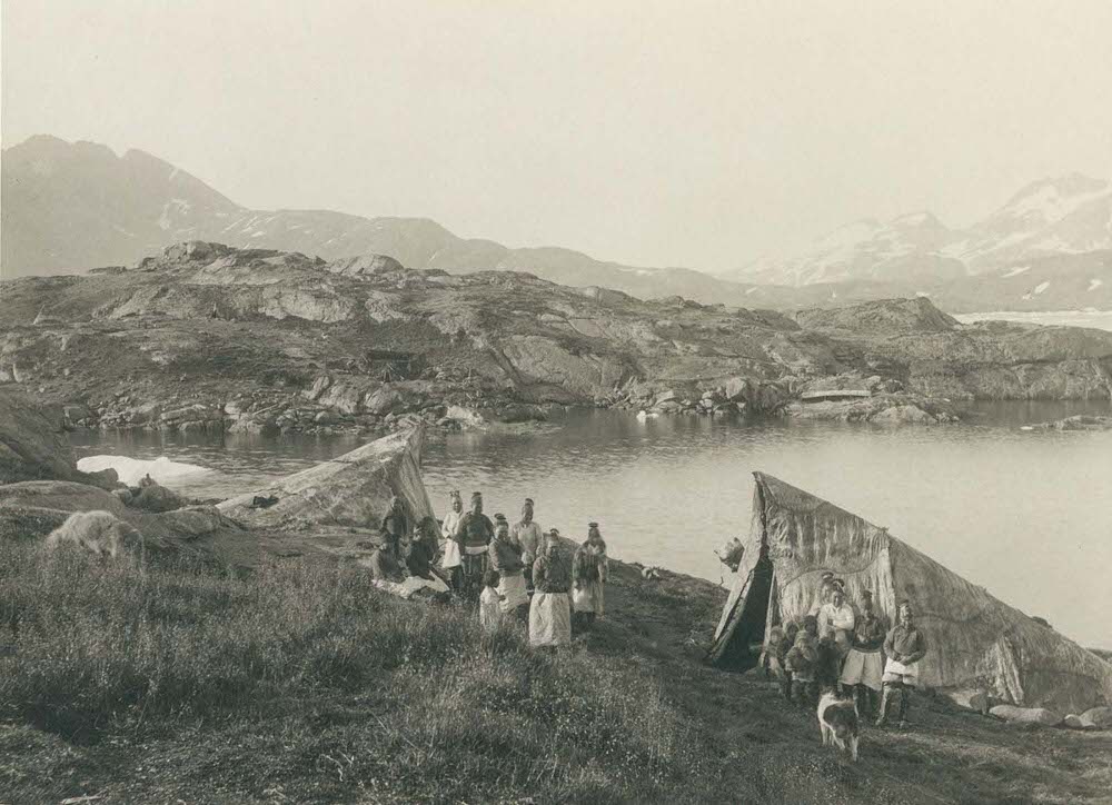 The settlement of Ammassalik, 1890s