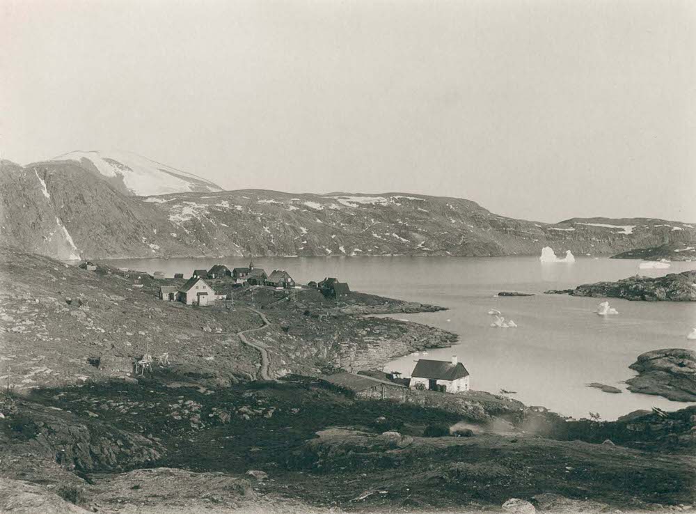 The town of Upernavik, 1890s