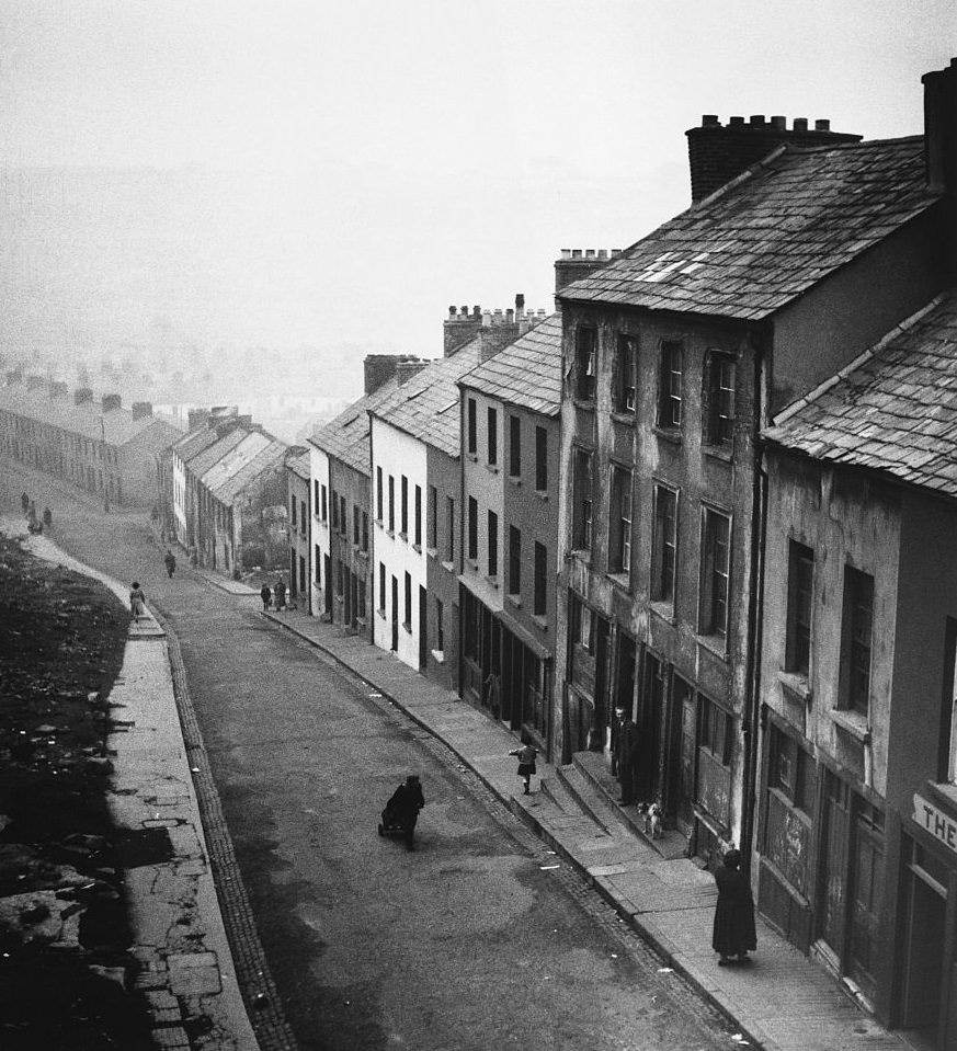 Poor Area of Belfast, 1955.