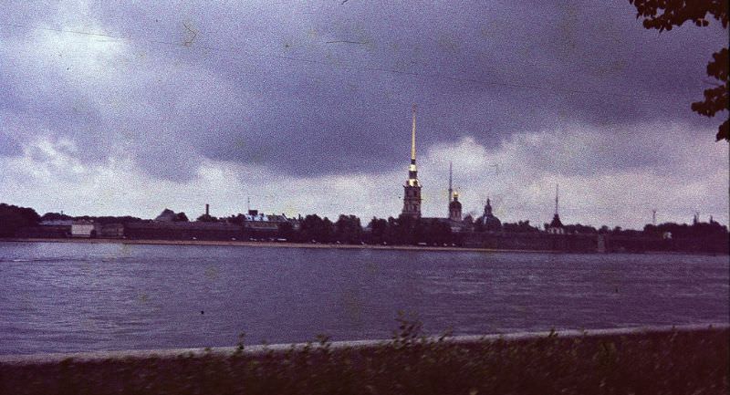 Peter and Paul Fortress by the Neva River, 1963
