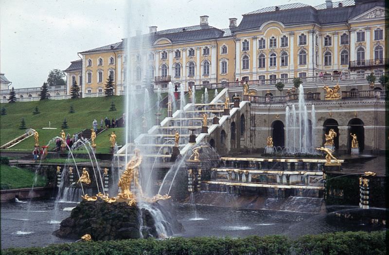 Peterhof Palace Grand Cascade, 1963