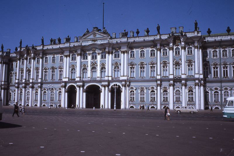 The Winter Palace from Palace Square, 1968