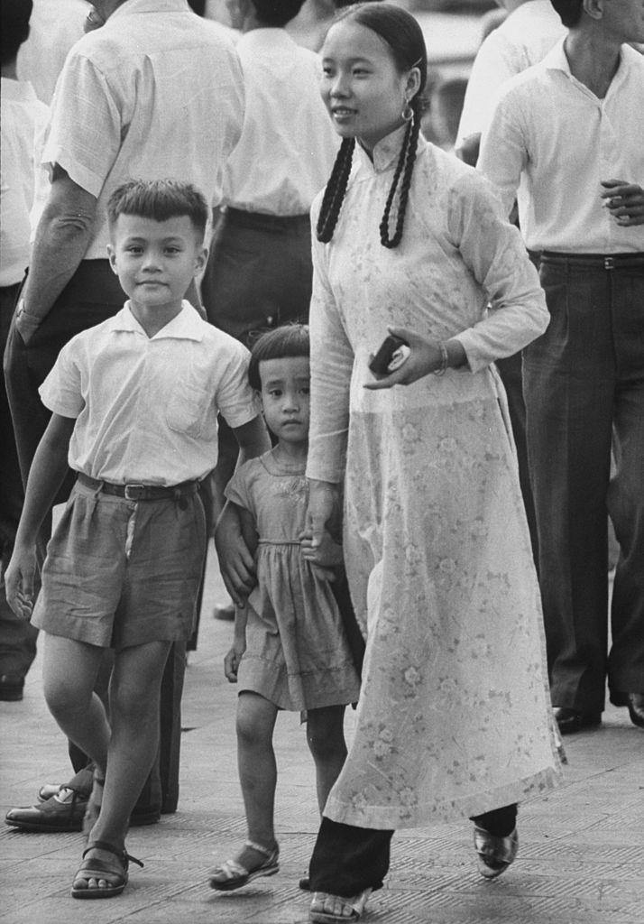 Election day in Saigon, 1961.