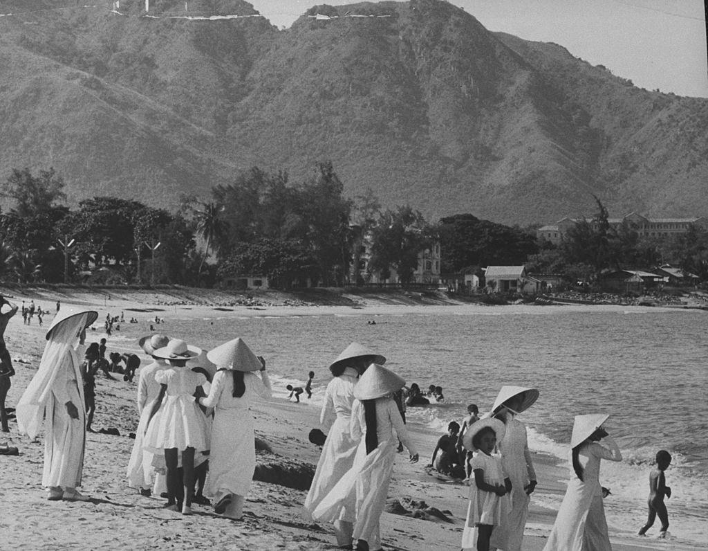 Beach at Nha Thang, 1961.