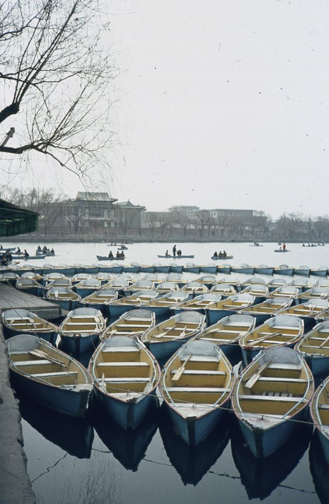 Boats at Beihai Park