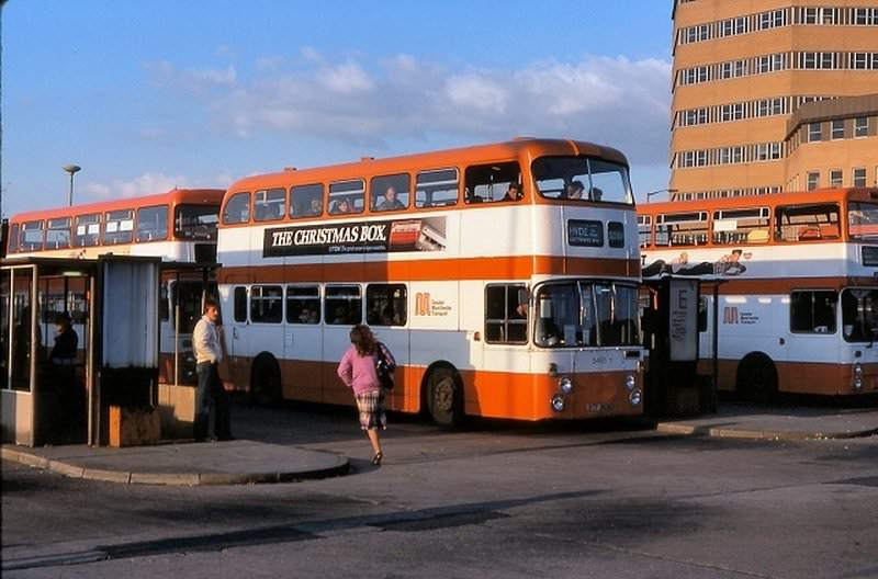 Ashton-Under-Lyne Bus Station in 1981