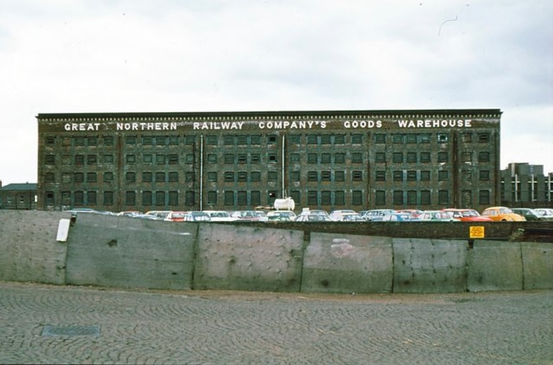GNR goods warehouse, Deansgate, 1980