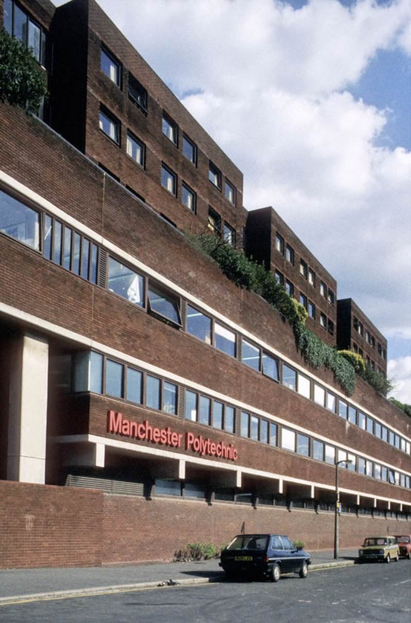 Manchester Polytechnic, 1981.