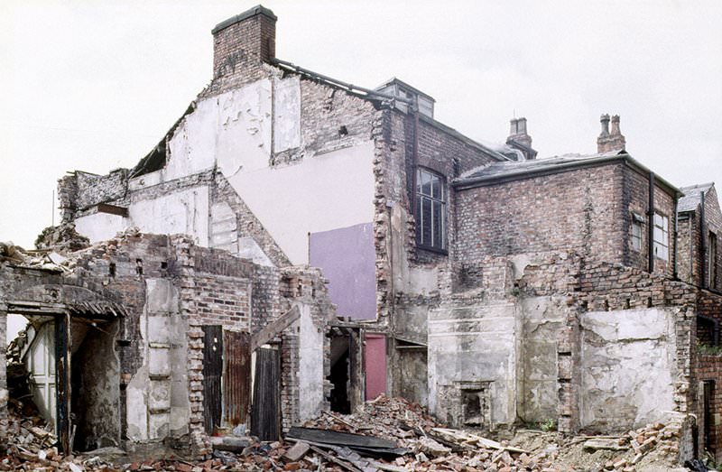 Demolition of Georgian Houses, Grosvenor Place, 1988