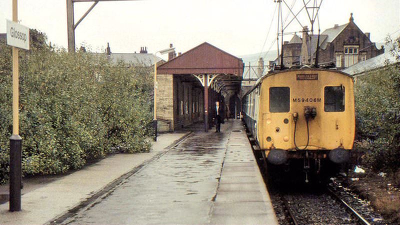 Glossop Station, 1983
