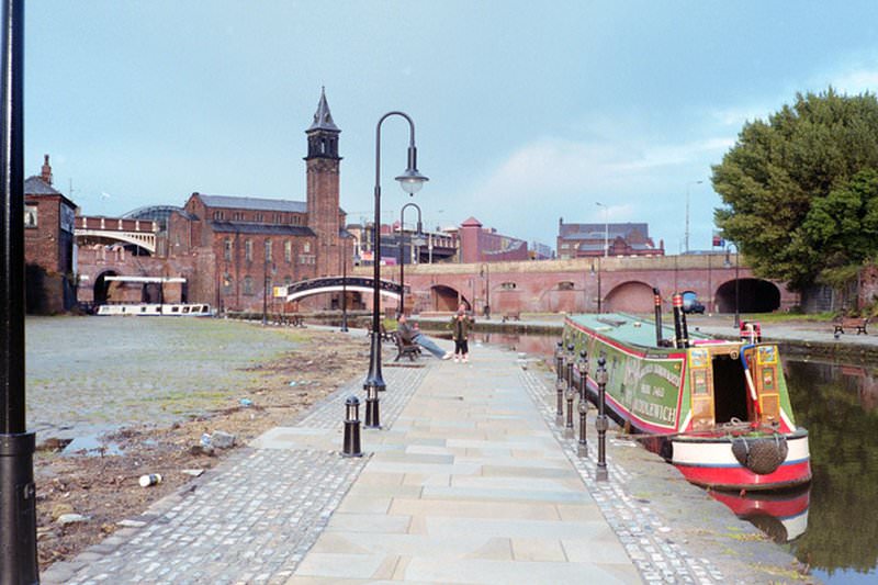 Castlefield basin, 1990