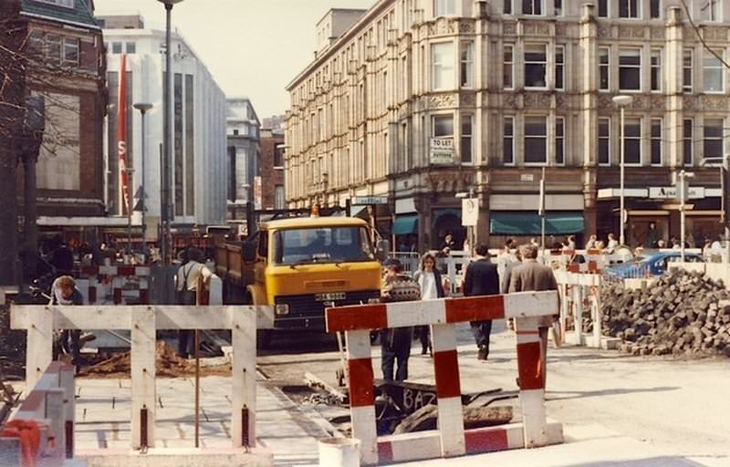 St Ann's Square, 1990s.