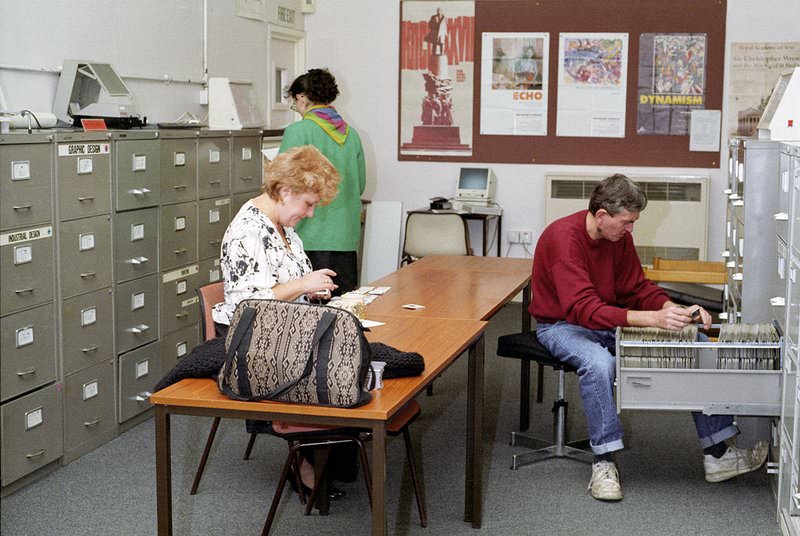 MMU Slide Library, 1991