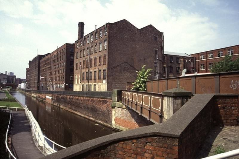 Ancoats Mill, 1990s.