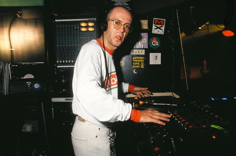 Graeme Park at the Hacienda, 1990