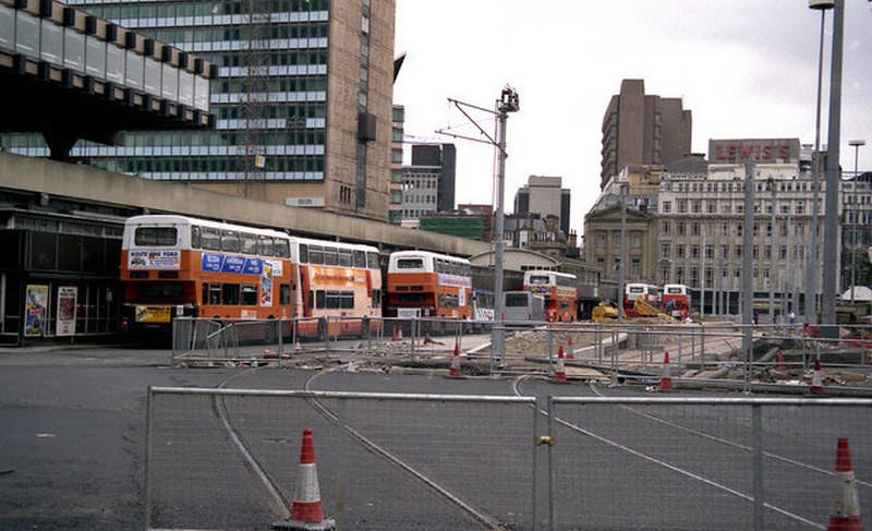 Metrolink Portland Street Crossing, 1991