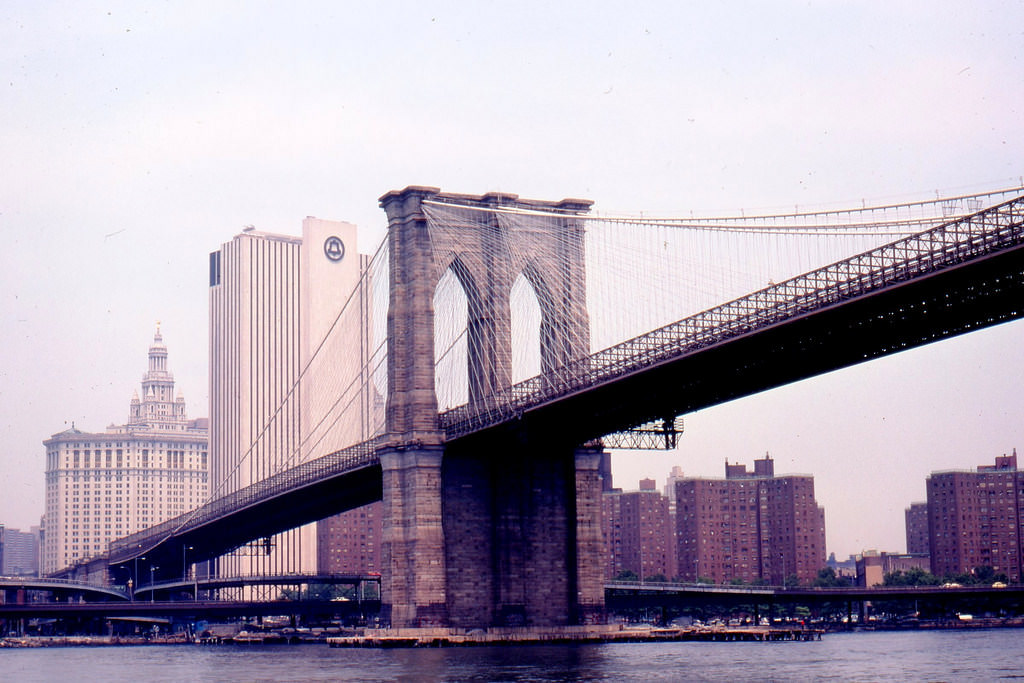Brooklyn Bridge in 1979