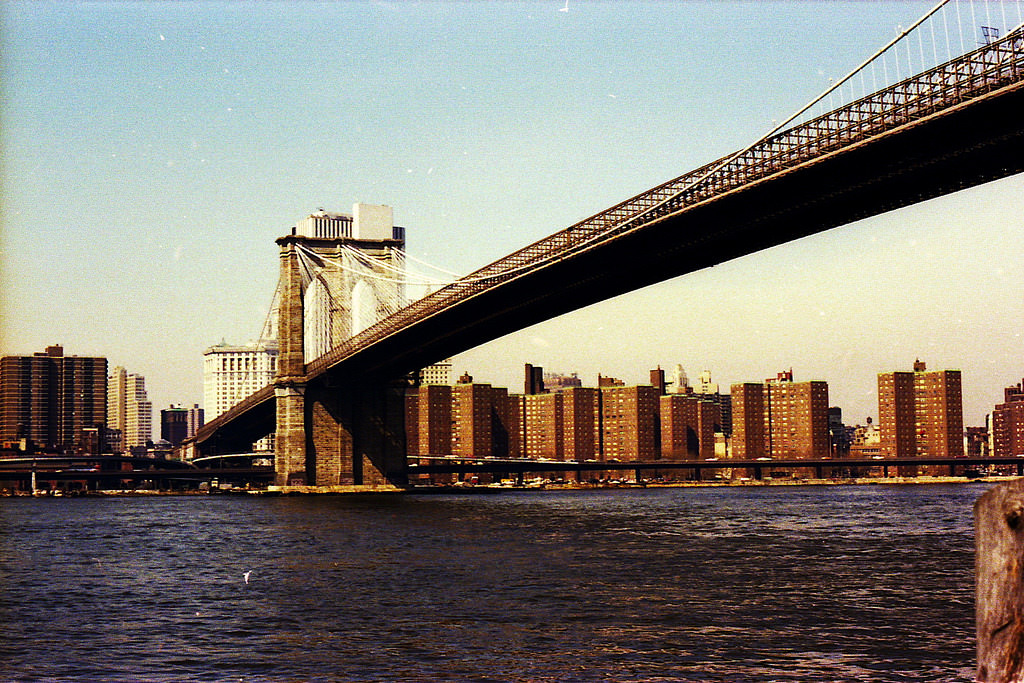 Brooklyn Bridge in July 1978