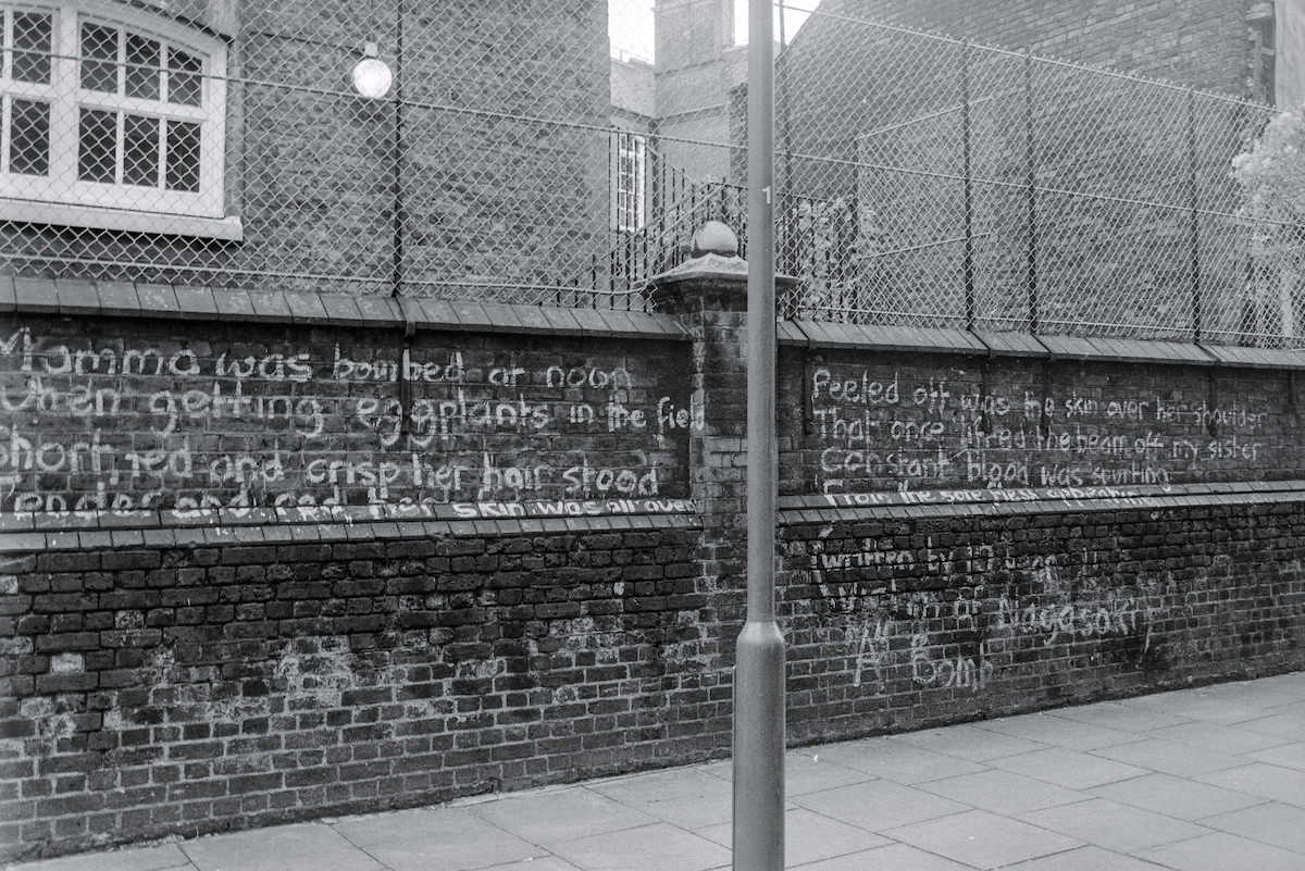 Argyle Walk, Kings Cross, Camden, 1986