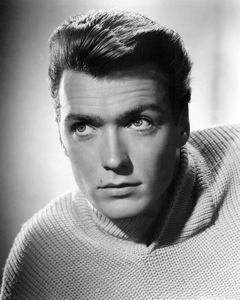 Clint Eastwood at the age of 25, May 1955.