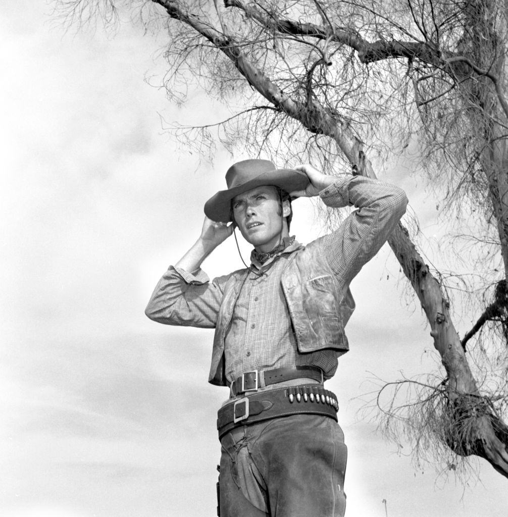 Clint Eastwood as Rowdy Yates, 1960.
