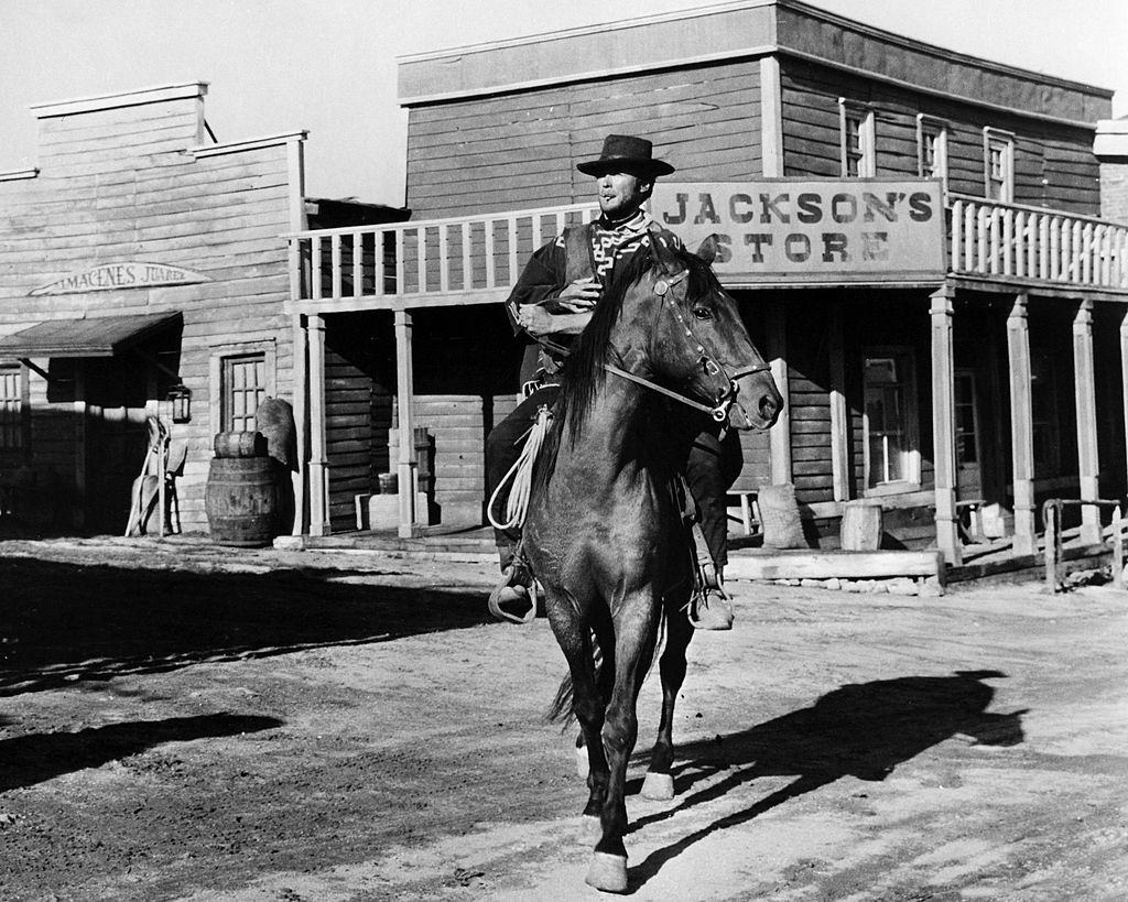 Clint Eastwood as Joe in 'A Fistful Of Dollars', 1964.