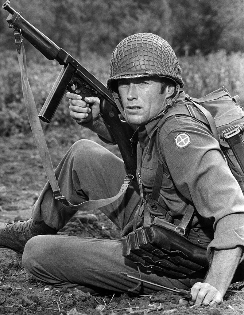 Clint Eastwood in the movie 'Kelly's Heroes', 1970.