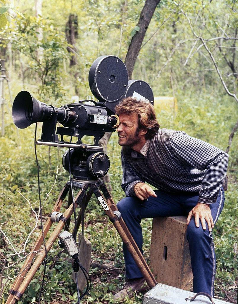 Clint Eastwood on the set of 'The Beguiled', 1971