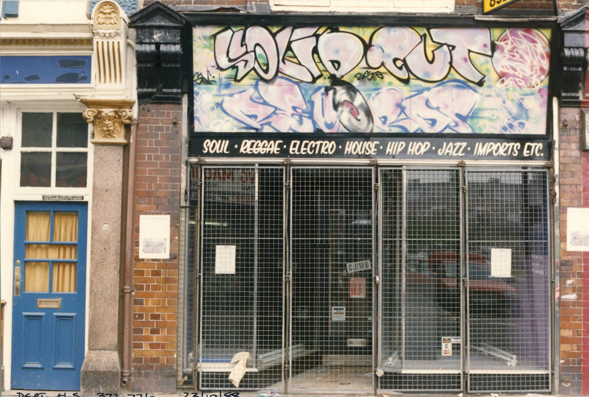 Solid Cut, records, Deptford High St, Deptford, Lewisham, 1988