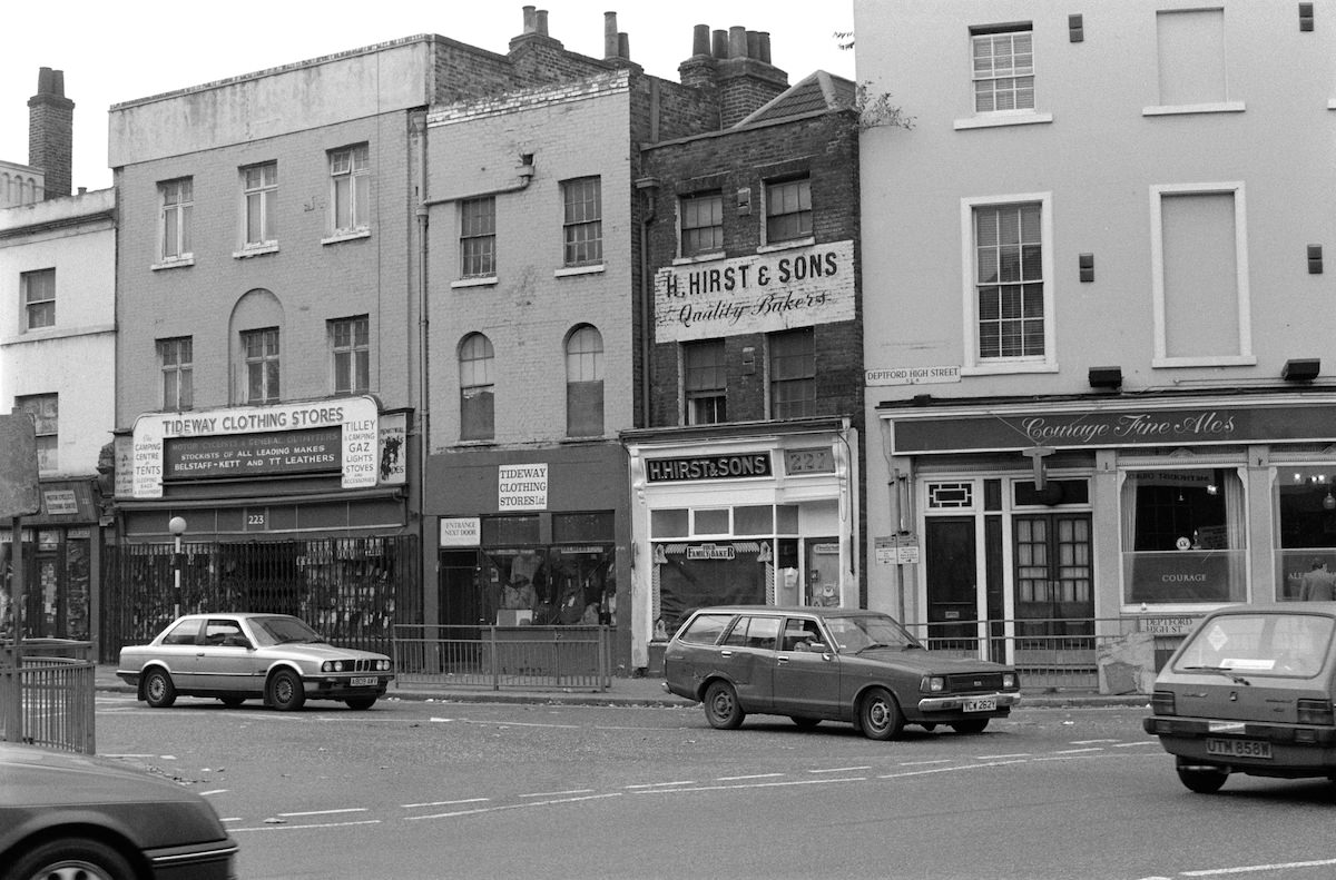 Deptford High St, Deptford, Lewisham, 1988