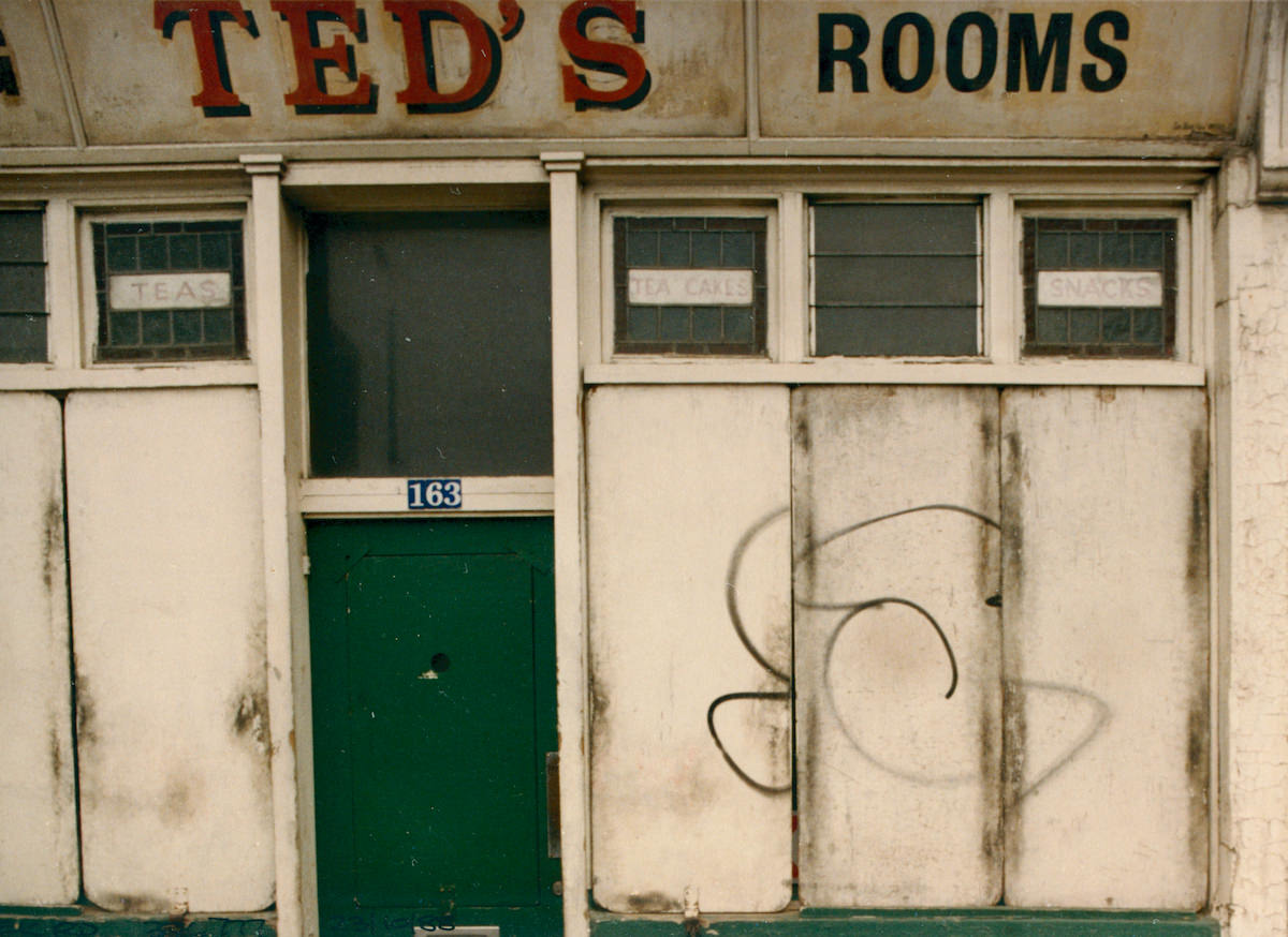 Ted’s Rooms, Creek Rd, Deptford, Greenwich, 1988