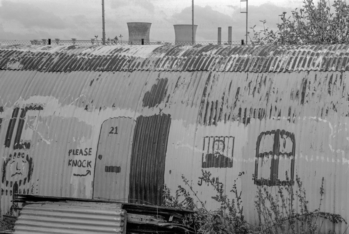 Three Mills Wall River, Stratford, Newham, 1981