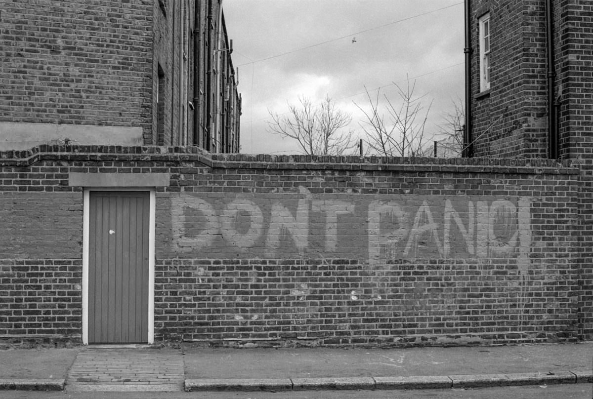 St Agnes Place, Kennington, 1980.