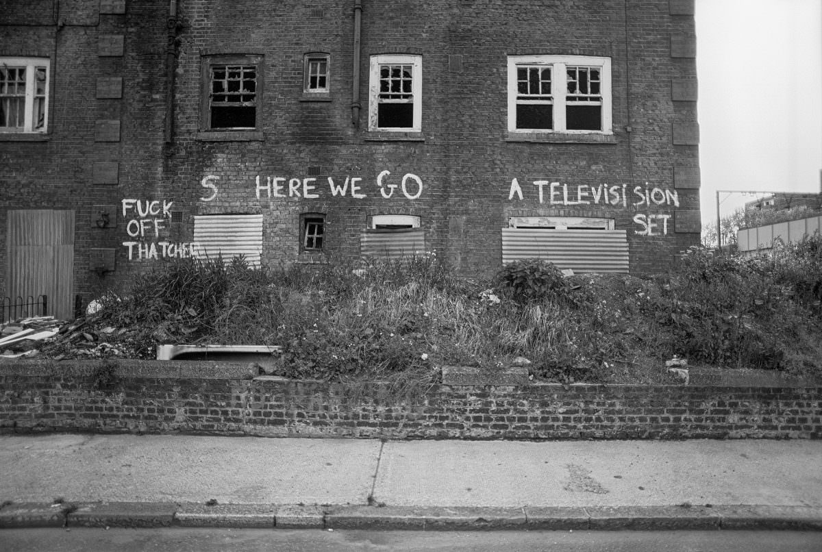 Limehouse, Tower Hamlets, 1984