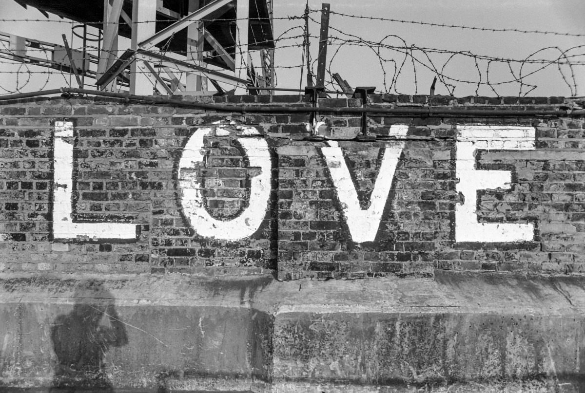 Lovell’s Wharf, Greenwich, 1983.