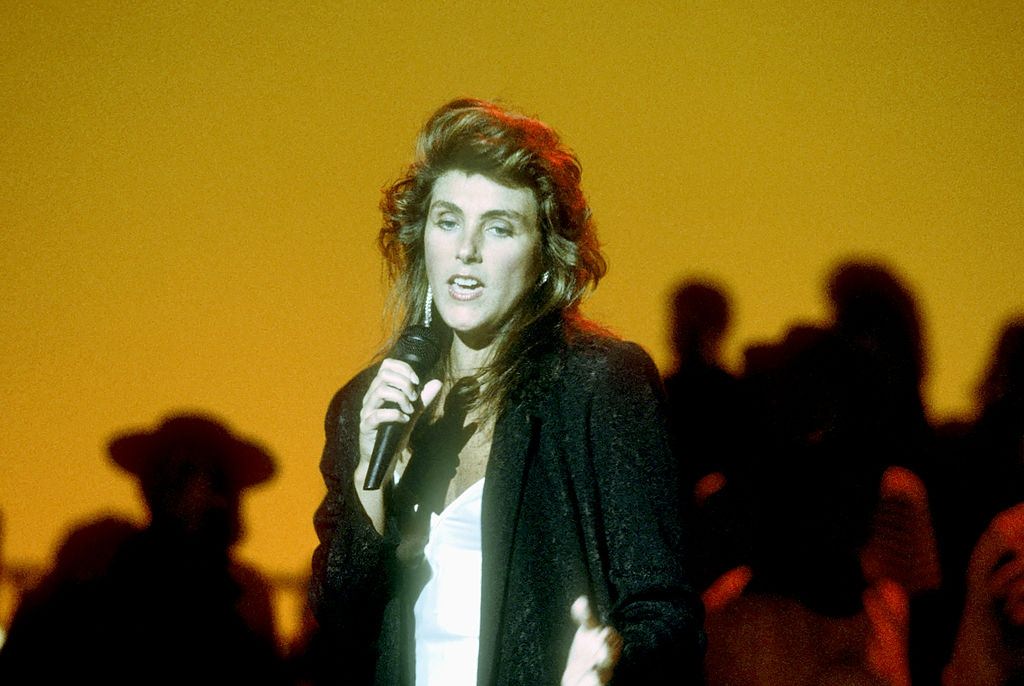 Laura Branigan on the stage, 1970.