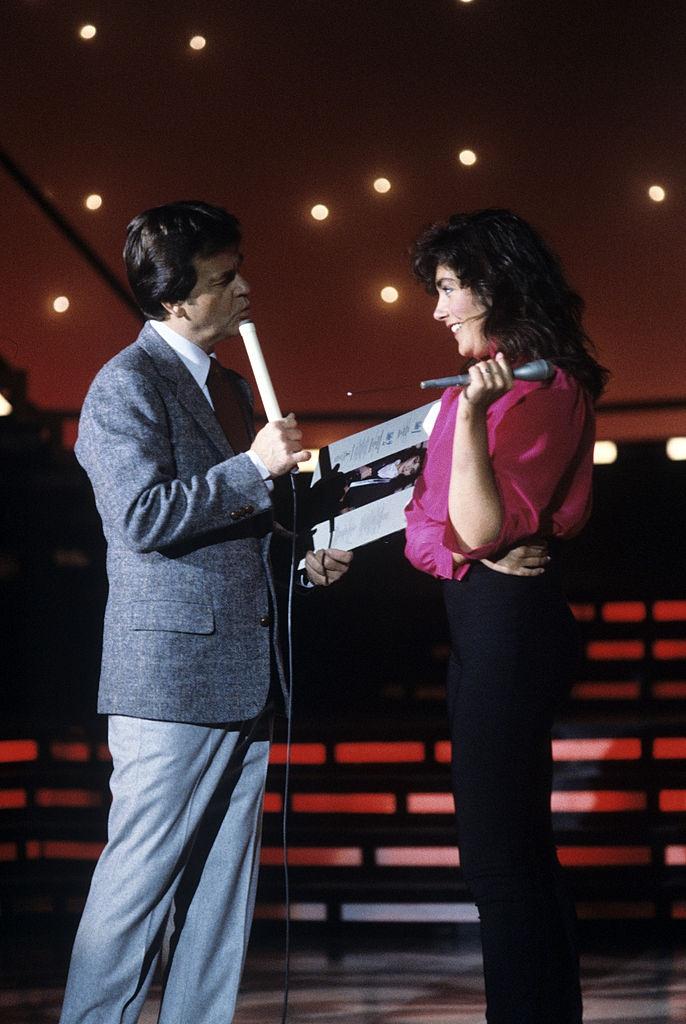 Laura Branigan at a dance show, 1983.