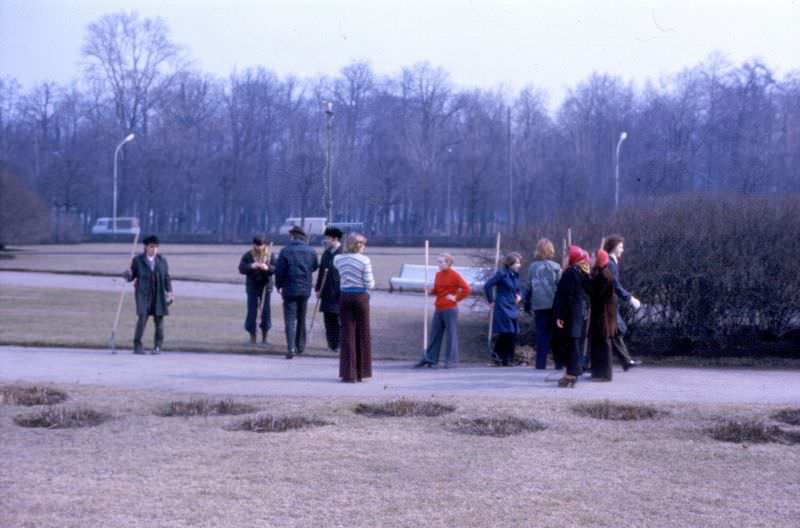 Leningrad Field of Mars, April 1977