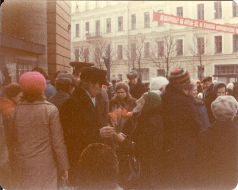 Metro Station Vladimirskaya, Leningrad, 1977