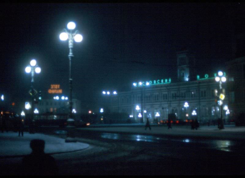 Night on Nevsky Prospekt, Leningrad, Spring 1977